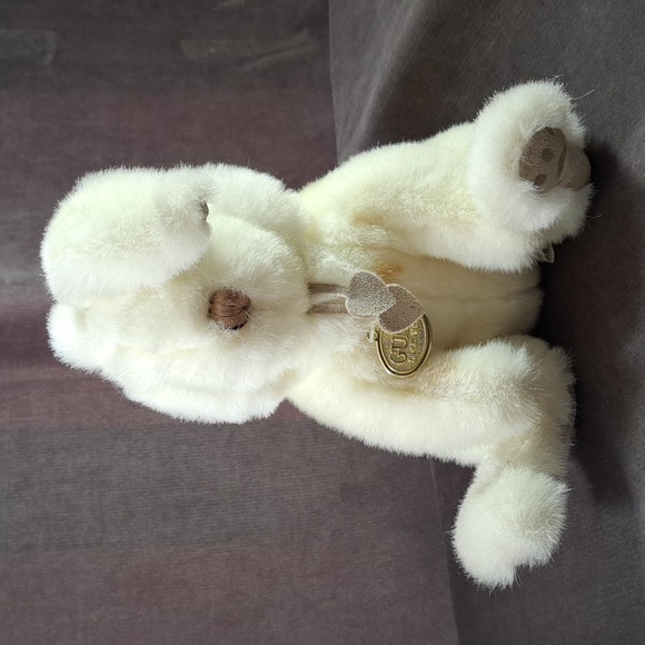 Vintage Gund Collector's Classic White Snowshoe Bunny Rabbit Plush VG- 11" 1986 - Picture 1 of 14